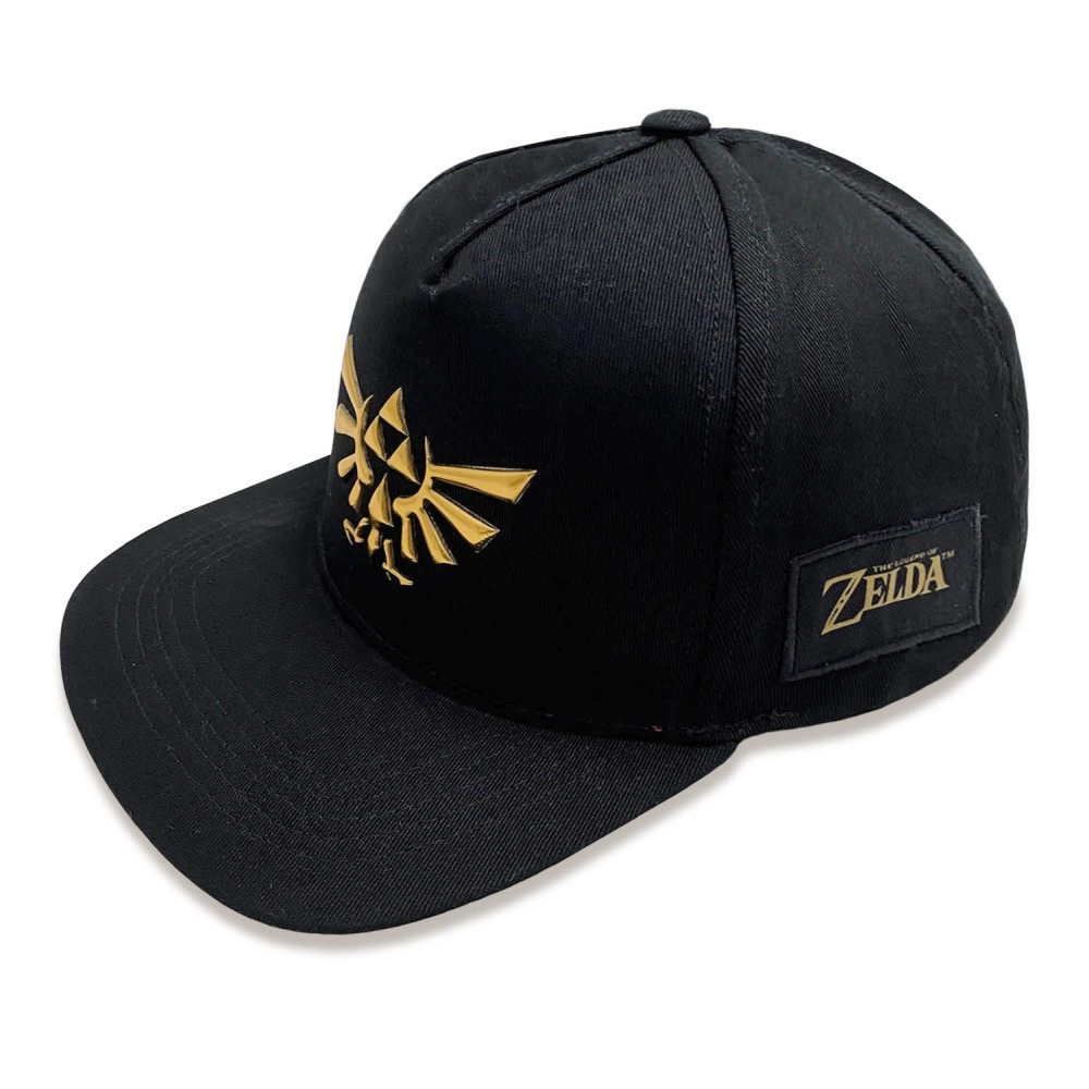 Nintendo The Legend Of Zelda - Hyrule Logo Hysteresenkappe - Schwarz